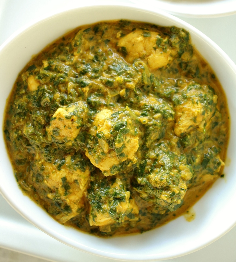 CHICKEN SAAG